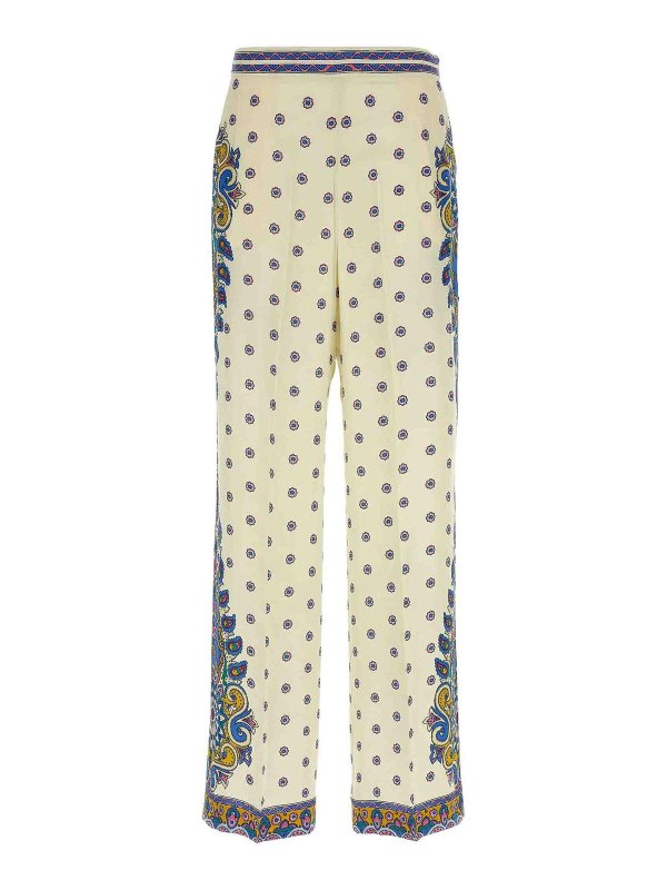 ETRO: Hosen Shorts - Shorts - Weiß