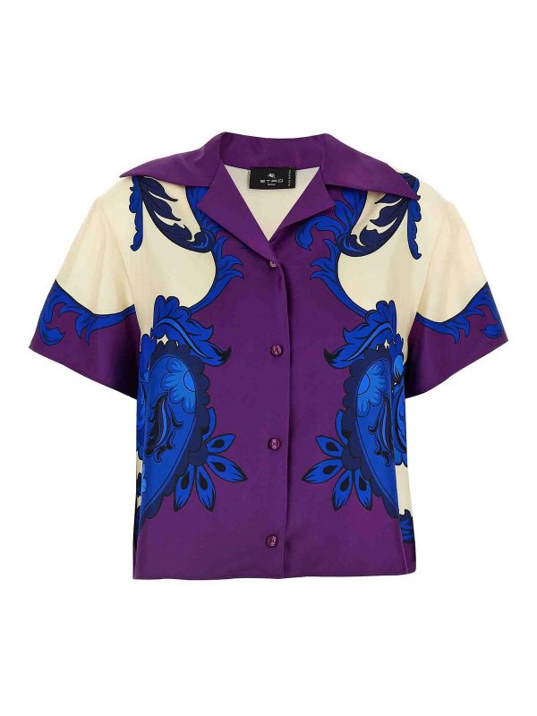 ETRO: shirts - Paisley Maxi Shirt