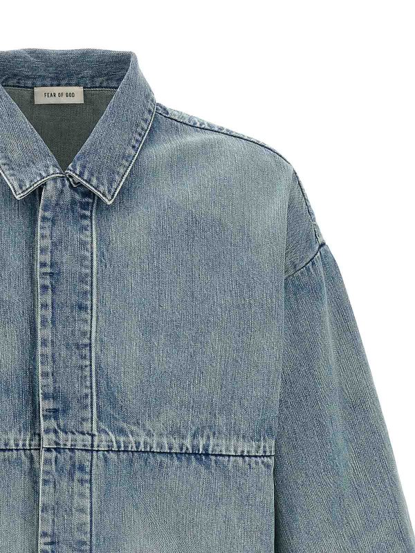 The Best Shops FEAR OF GOD: blazers - Denim Trucker Jacket