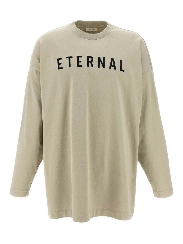 FEAR OF GOD: T-shirts - T-Shirt - Gris