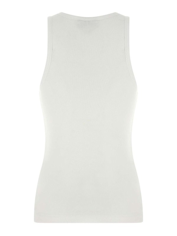 GANNI: Tops und Tank Tops online - Top - Weiß