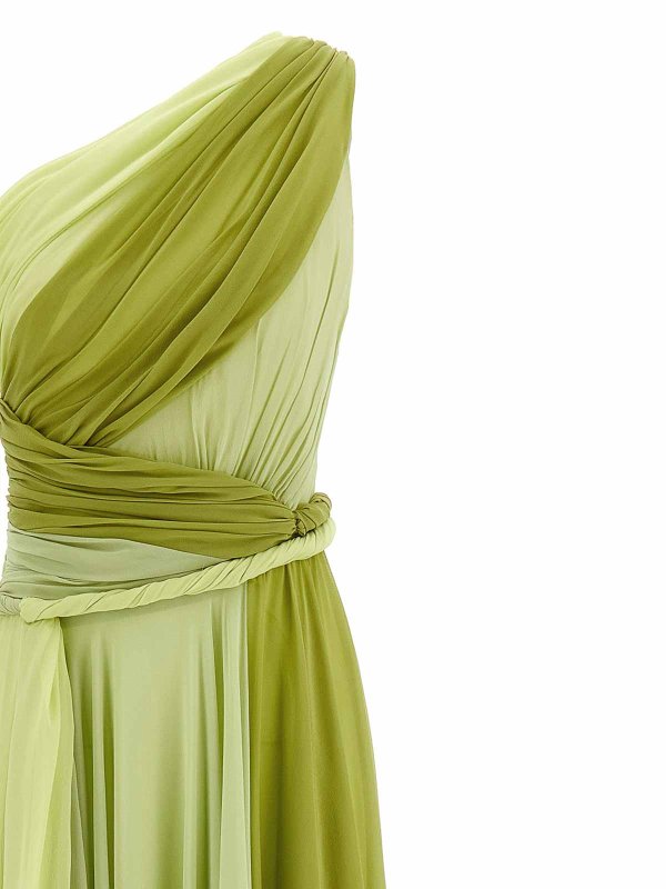 The Best Shops Giambattista Valli: Knielange Kleider - Knielanges Kleid - Grün