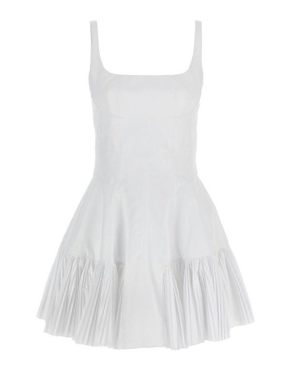 GIOVANNI BEDIN: knee length dresses - Pleated Dress