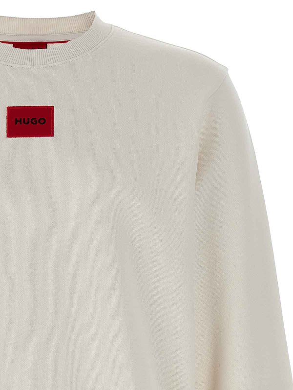 The Best Shops Hugo Boss: Sudaderas y suéteres - Sudadera - Blanco