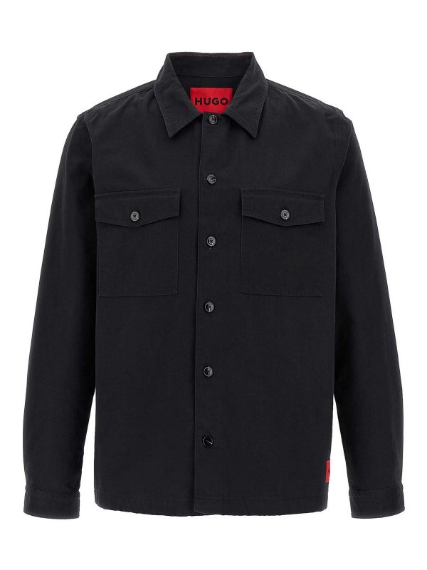 Hugo Boss: shirts - Enalu Overshirt