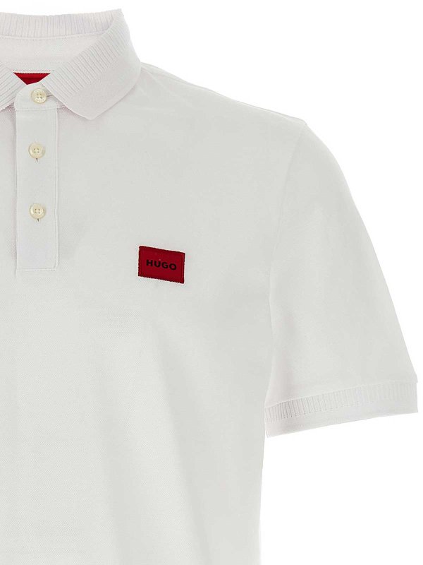 The Best Shops Hugo Boss: Poloshirts - Poloshirt - Weiß