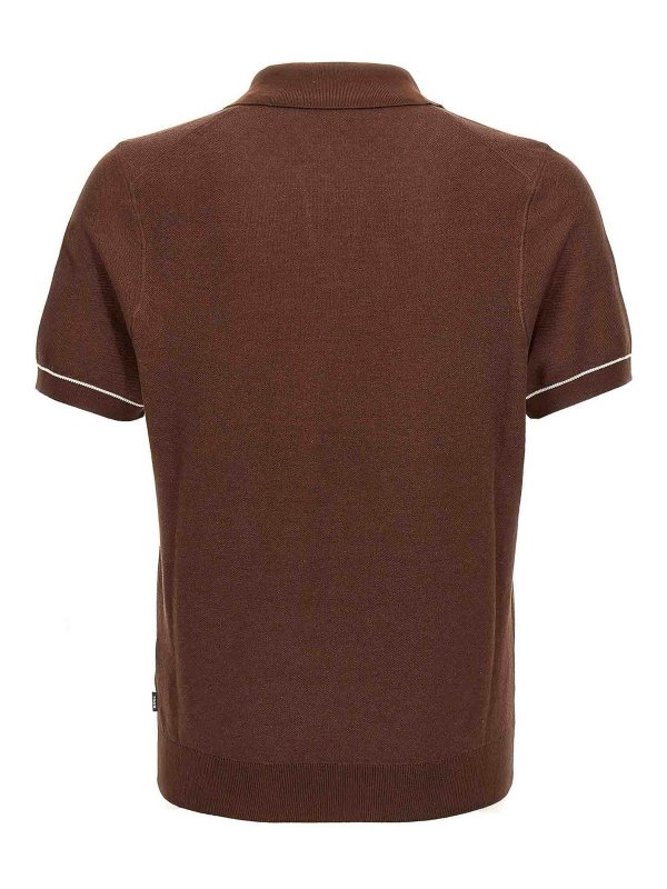 Hugo Boss: ポロシャツ online - ポロシャツ - ブラウン