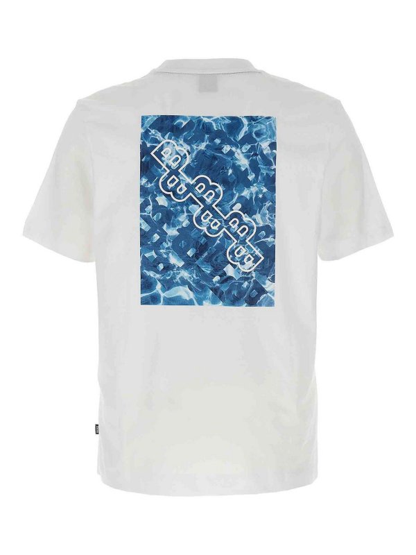 Hugo Boss: T-shirts online - T-Shirt - Weiß