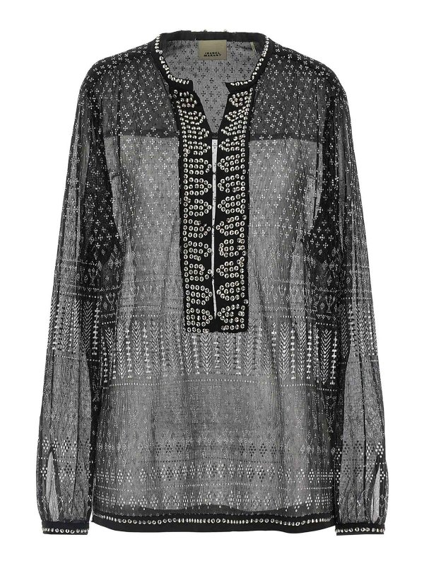 ISABEL MARANT: blouses - Nickie Blouse