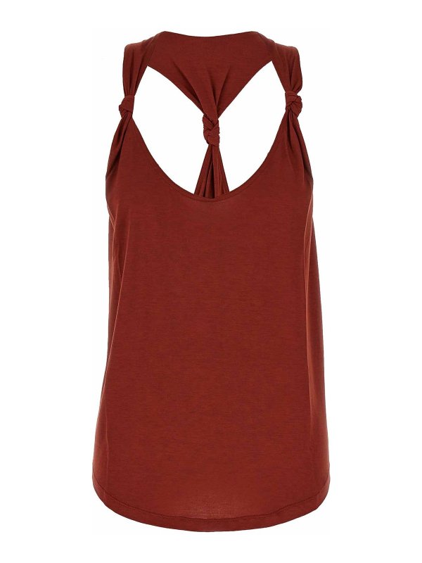ISABEL MARANT: トップス＆タンクトップ - トップ/タンクトップ - ダークレッド