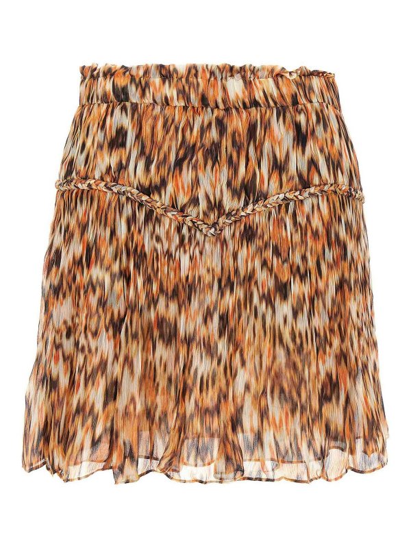 ISABEL MARANT: Jupes midi et au genou - Jupe Midi - Orange