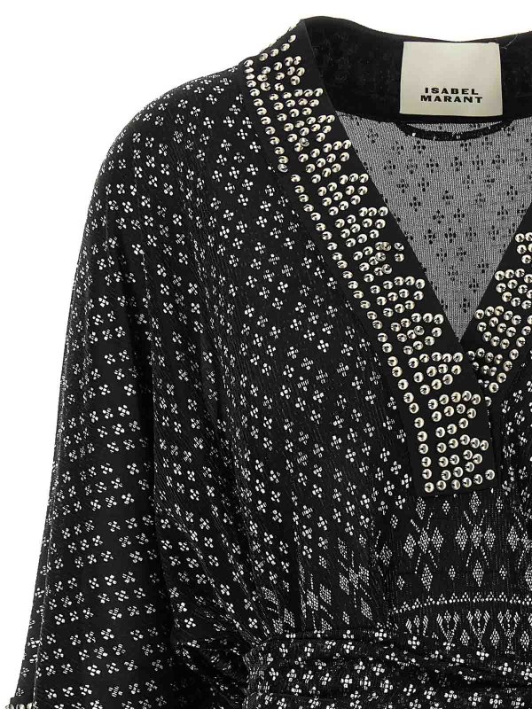 The Best Shops ISABEL MARANT: ニーレングスドレス - 膝丈ドレス - マルチカラー