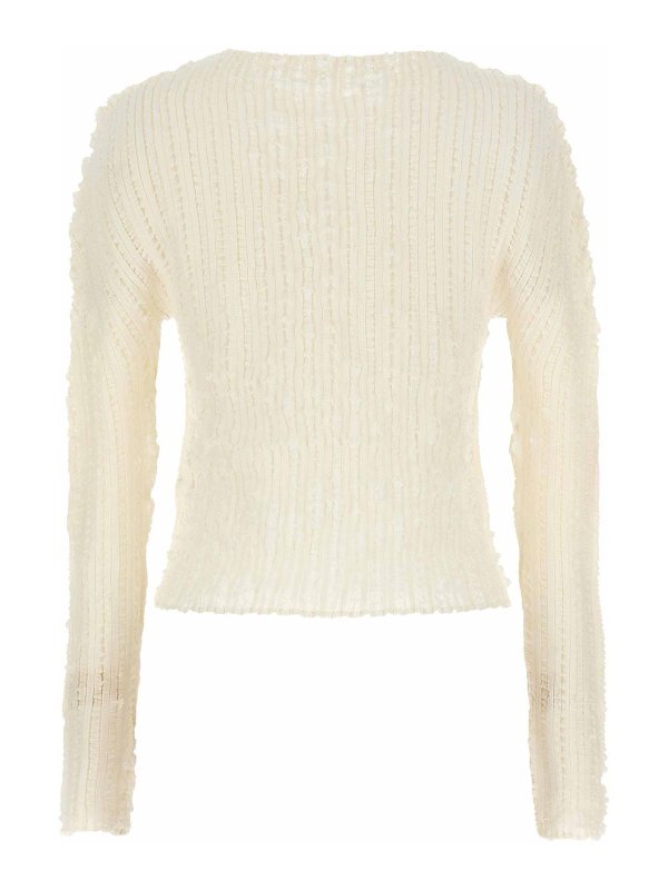 PLEATS PLEASE ISSEY MIYAKE: カーディガン online - カーディガン - 白