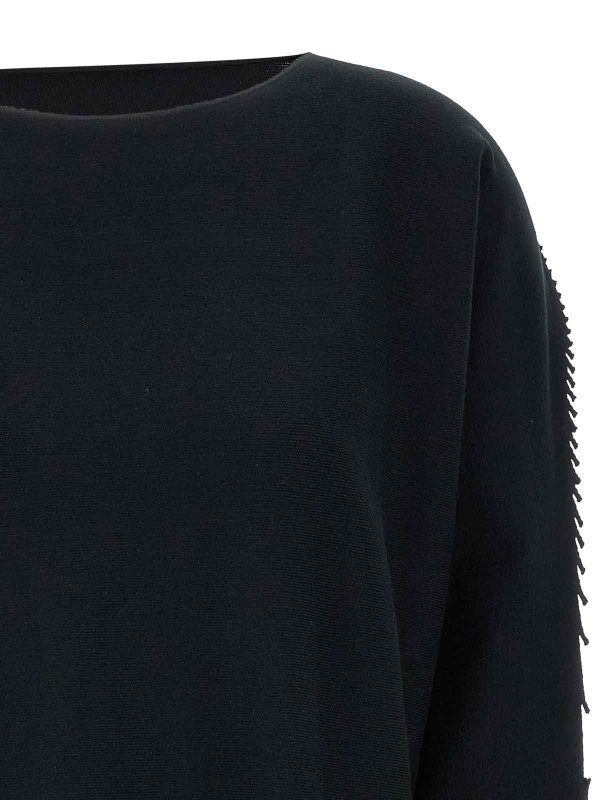 The Best Shops PLEATS PLEASE ISSEY MIYAKE: crew necks - Campagne Sweater