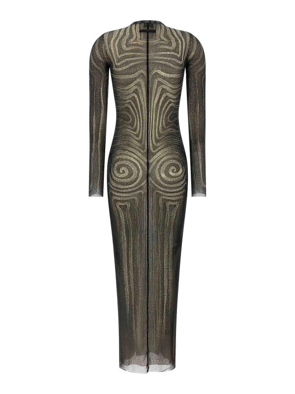 JEAN PAUL GAULTIER: Knielange Kleider online - Knielanges Kleid - Bunt