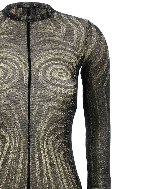 The Best Shops JEAN PAUL GAULTIER: Knielange Kleider - Knielanges Kleid - Bunt