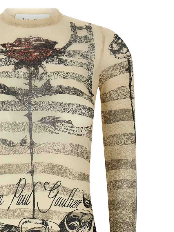 The Best Shops JEAN PAUL GAULTIER: Knielange Kleider - Knielanges Kleid - Bunt