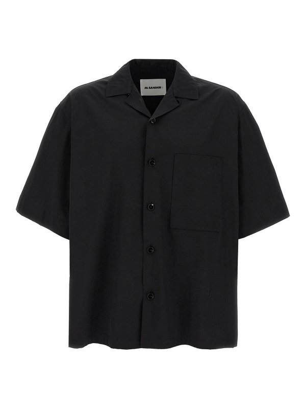 JIL SANDER: Hemden - Hemd - Schwarz