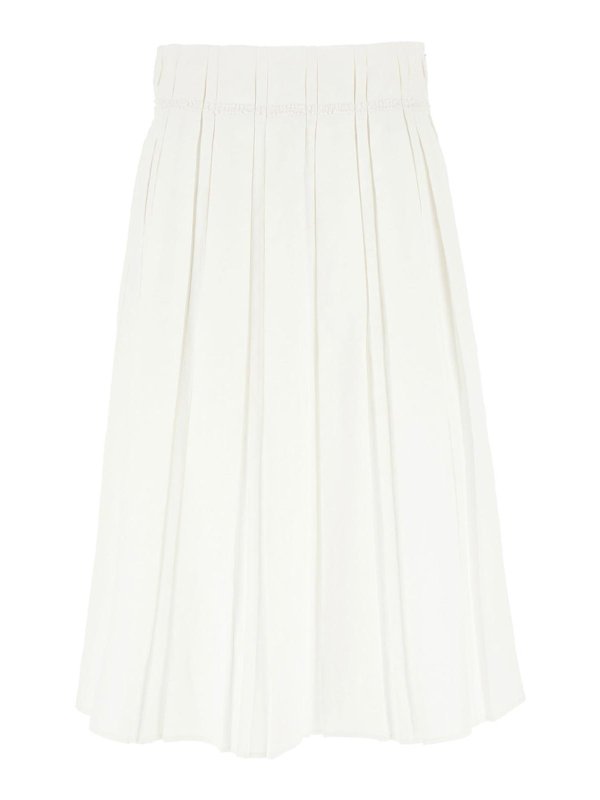 JIL SANDER: Knee length skirts & Midi - Midi Skirt