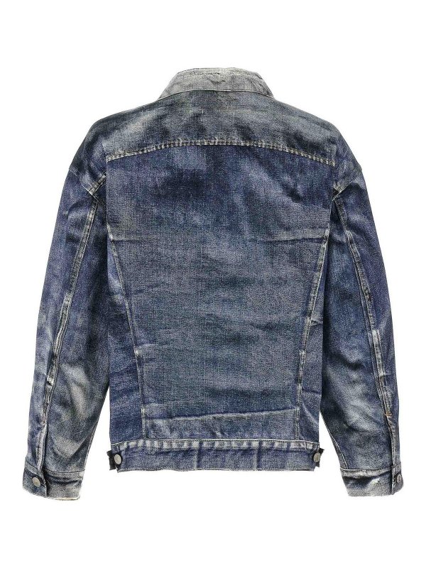 JUNYA WATANABE: blazers online - X Levis Denim Effect Jacket