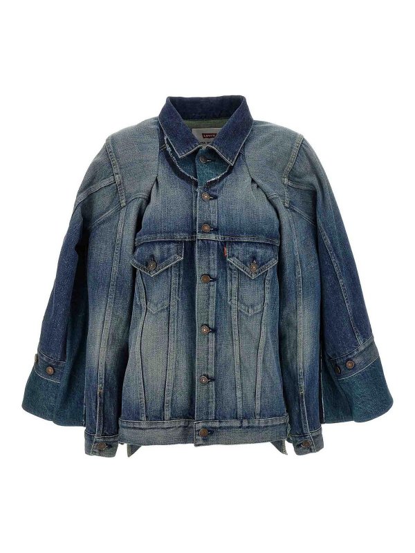 JUNYA WATANABE: giacche blazer - X giacca in denim levis