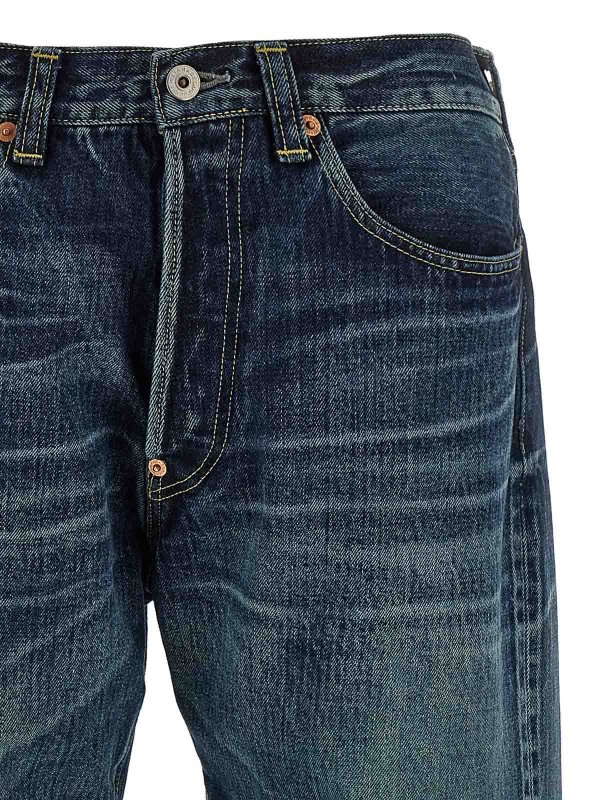 The Best Shops JUNYA WATANABE: ブーツカットジーンズ - ブーツカットジーンズ - ブルー