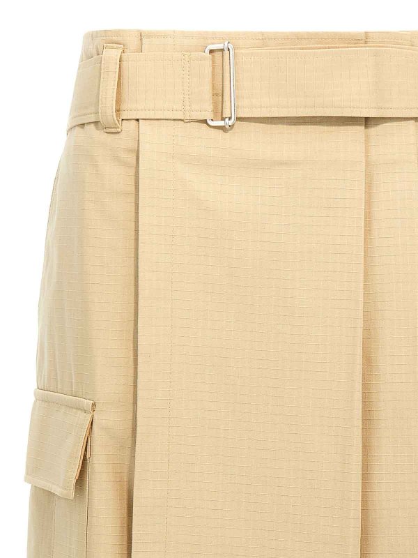 スカート KENZO Woman Skirt Beige FF52JU3039DL 11 Kenzo Skirt - Beige - Women | FF52JU3039DL11 | thebs.com