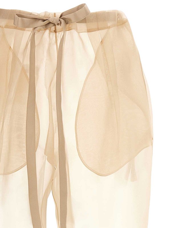 The Best Shops KHAITE: Hosen Shorts - Shorts - Beige