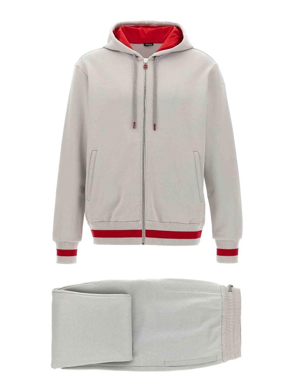 KITON: Traininghosen - Traininghose - Grau