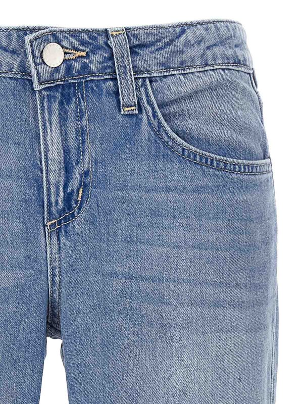 デニム・ジーパン L'AGENCE SS25 'Nevia' jeans (2821BRI CSTR) L'Agence ブーツカットジーンズ - ライトブルー | 2821BRICSTR