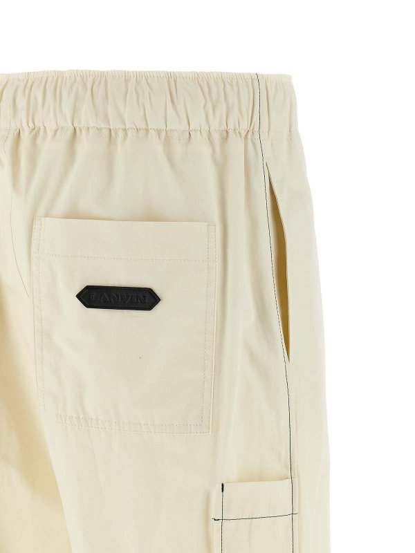 Short - Blanc shop online: LANVIN