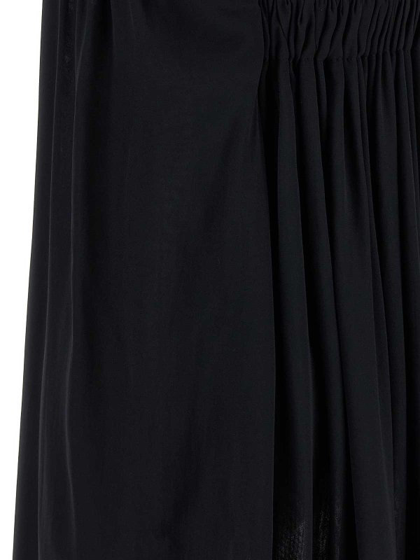 Knielanges Kleid - Schwarz shop online: LE TWINS