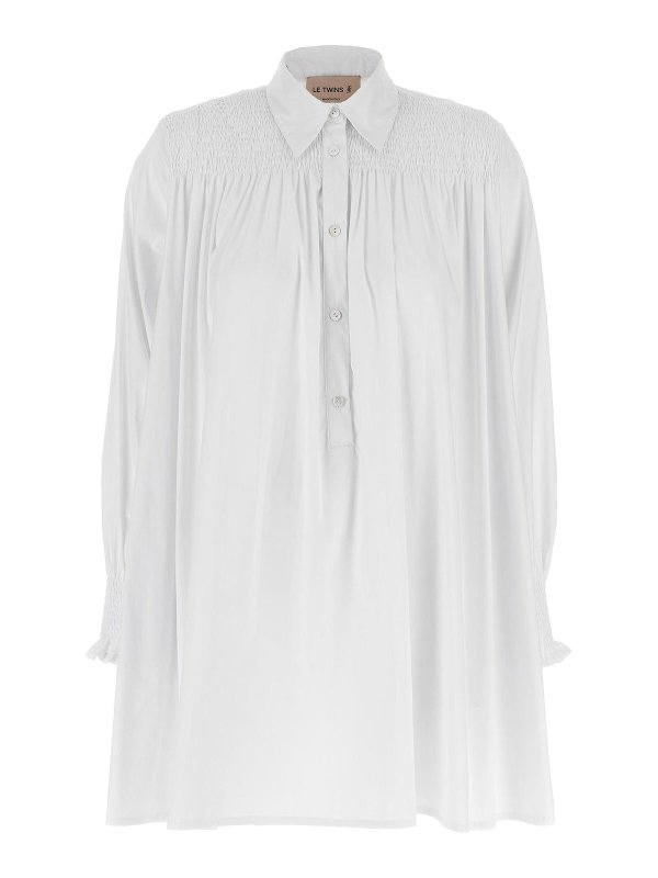LE TWINS buy online Knielanges Kleid - Weiß