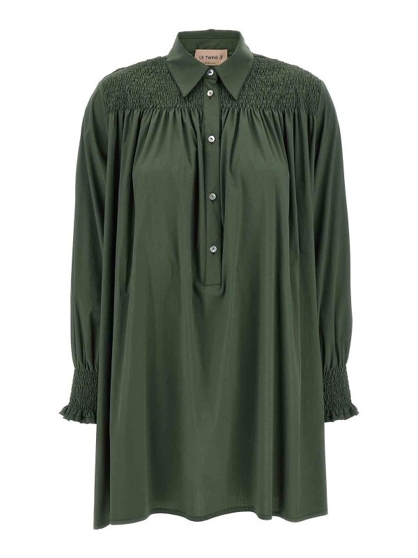 LE TWINS buy online Knielanges Kleid - Grün