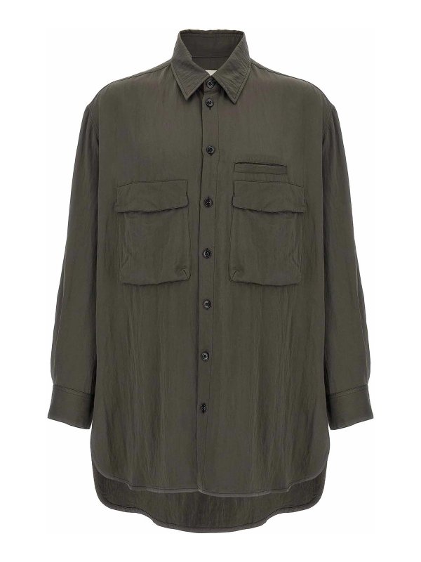 LEMAIRE: blouses - Utility Overshirt
