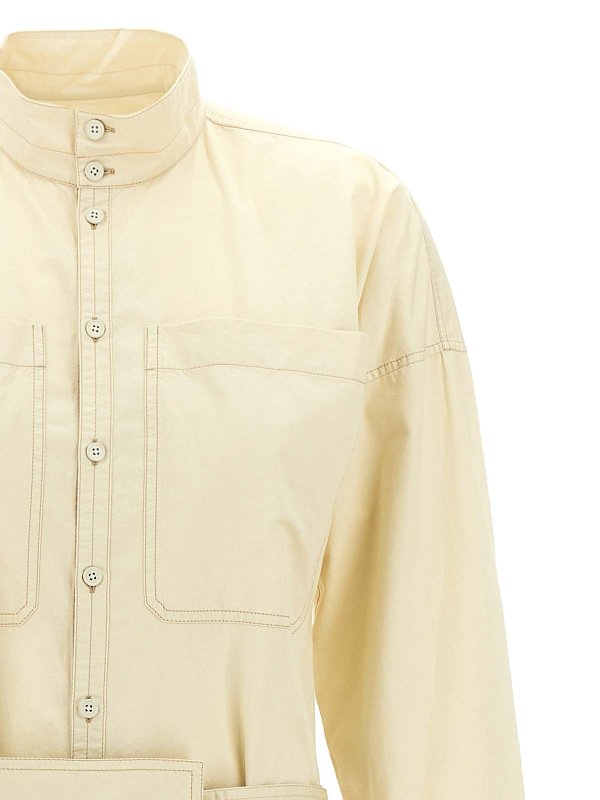 The Best Shops LEMAIRE: ニーレングスドレス - 膝丈ドレス - 白