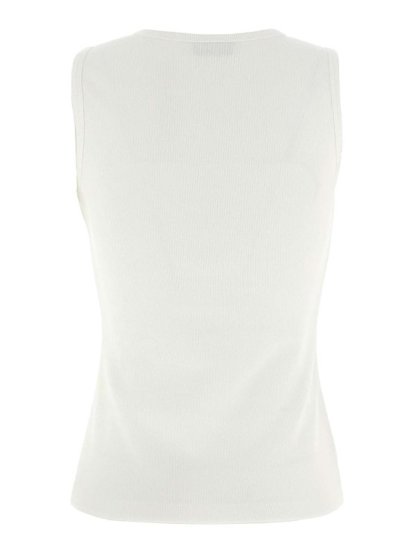 MAGDA BUTRYM: Tops y camisetas sin mangas online - Top - Blanco
