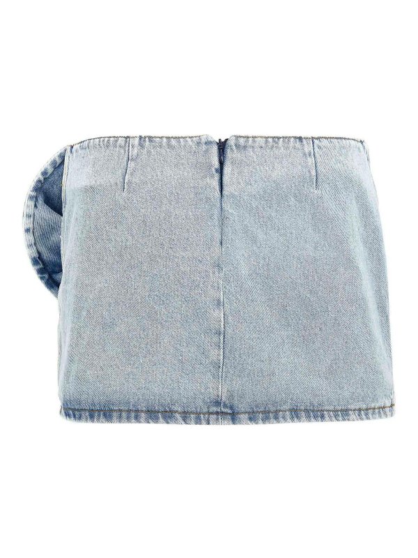 MAGDA BUTRYM: Faldas media pierna y semilargas online - Falda Semilarga - Azul Claro