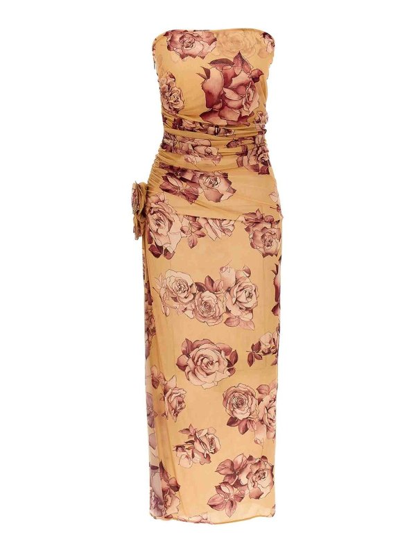 MAGDA BUTRYM: Knielange Kleider - Knielanges Kleid - Bunt