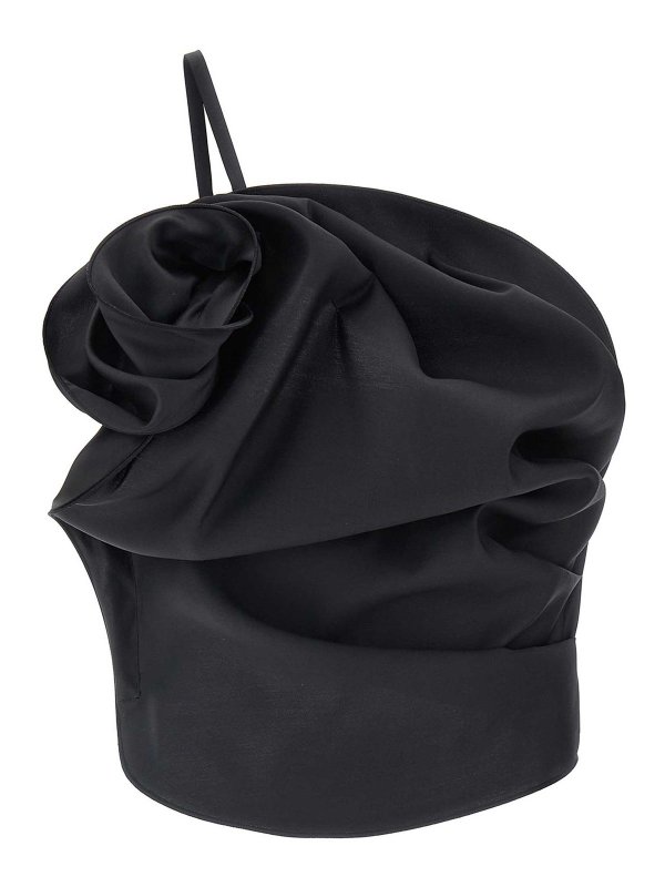 MAGDA BUTRYM: Tops & Débardeurs - Top - Noir