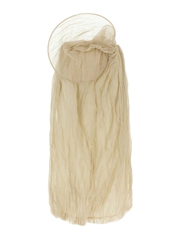 MAGDA BUTRYM: Knielange und Midi Röcke - Midirock - Beige