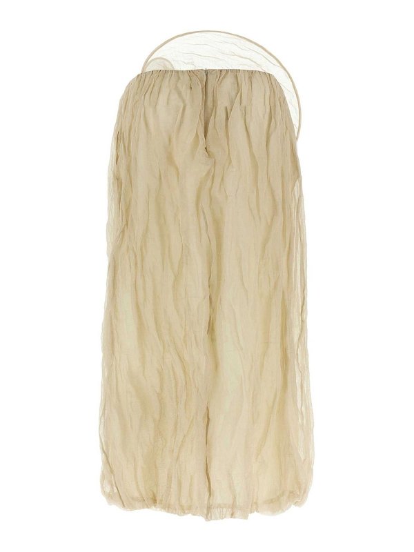 MAGDA BUTRYM: Knielange und Midi Röcke online - Midirock - Beige
