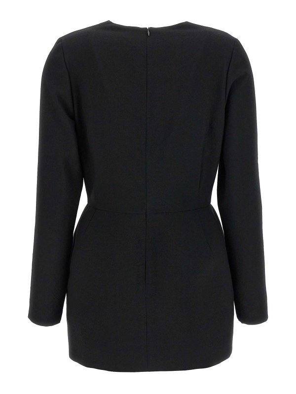 MAGDA BUTRYM: ニーレングスドレス online - 膝丈ドレス - 黒