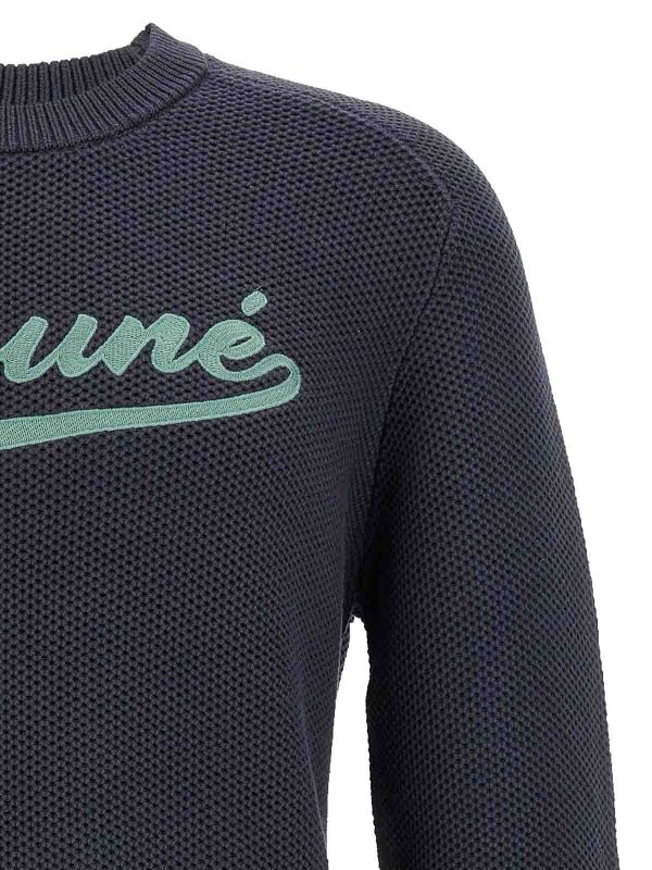 The Best Shops MAISON KITSUNÉ: crew necks - Varsity Sweater