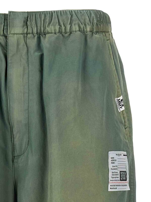 The Best Shops MAISON MIHARA YASUHIRO: トラウザーショーツ - ショートパンツ - 緑