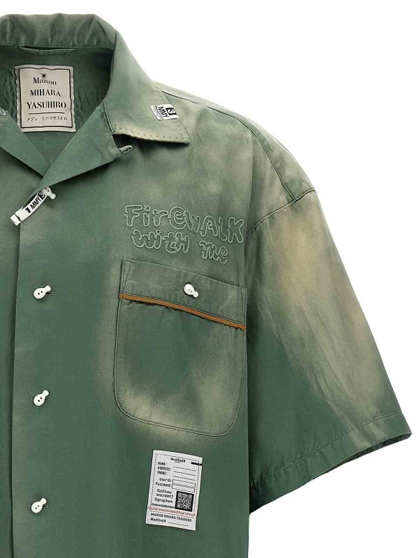 The Best Shops MAISON MIHARA YASUHIRO: camicie - Camicia da bowling