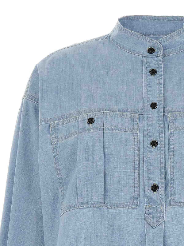 The Best Shops Isabel Marant Etoile: Blouses - Blouse - Bleu Clair