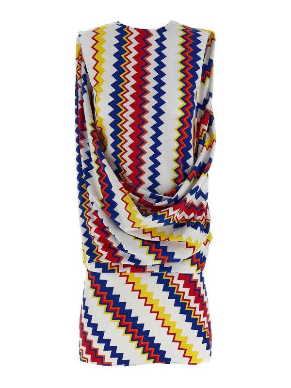 ワンピース MISSONI SS25 Peplos dress (DS25SG47BR0121 SM9Q2) Missoni Peplos Dress - Multicolour - Women | DS25SG47BR0121SM9Q2