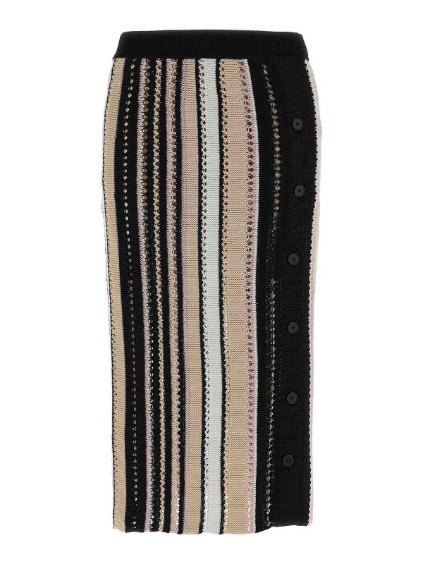 MISSONI: Jupes midi et au genou - Jupe Midi - Multicolore