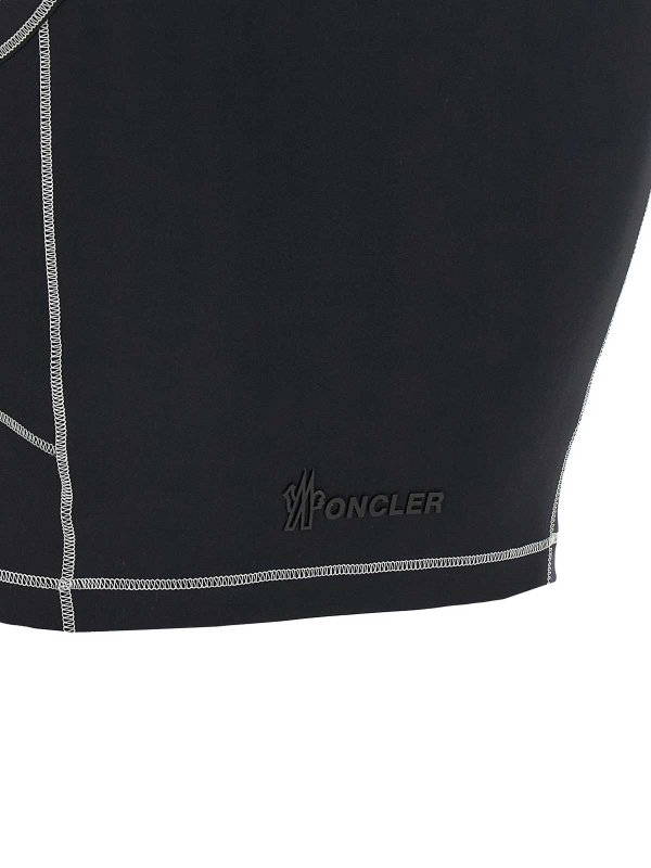 Logo Patch Sporty Top shop online: MONCLER